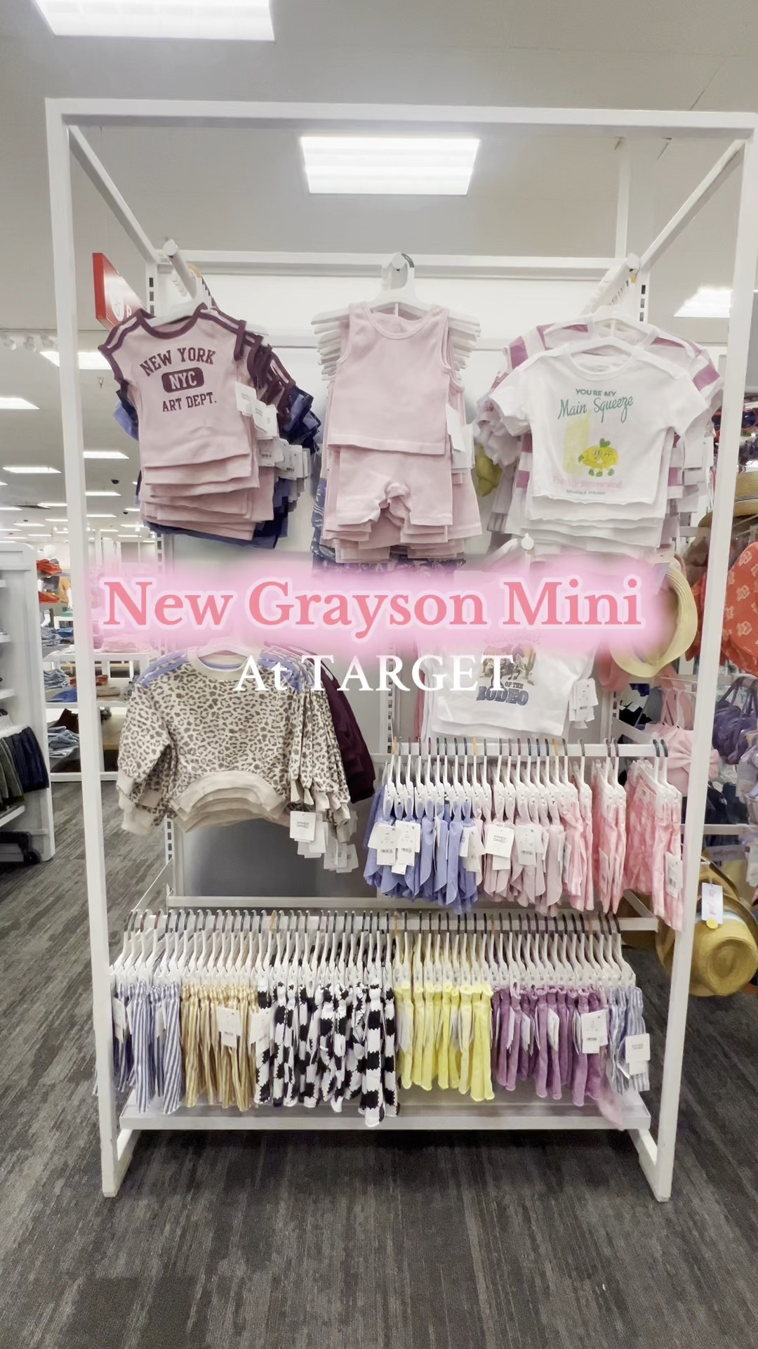My favorite drop of the year is here at target grayonminin collection 

#LTKKids #LTKSummerEdit #LTKBaby
