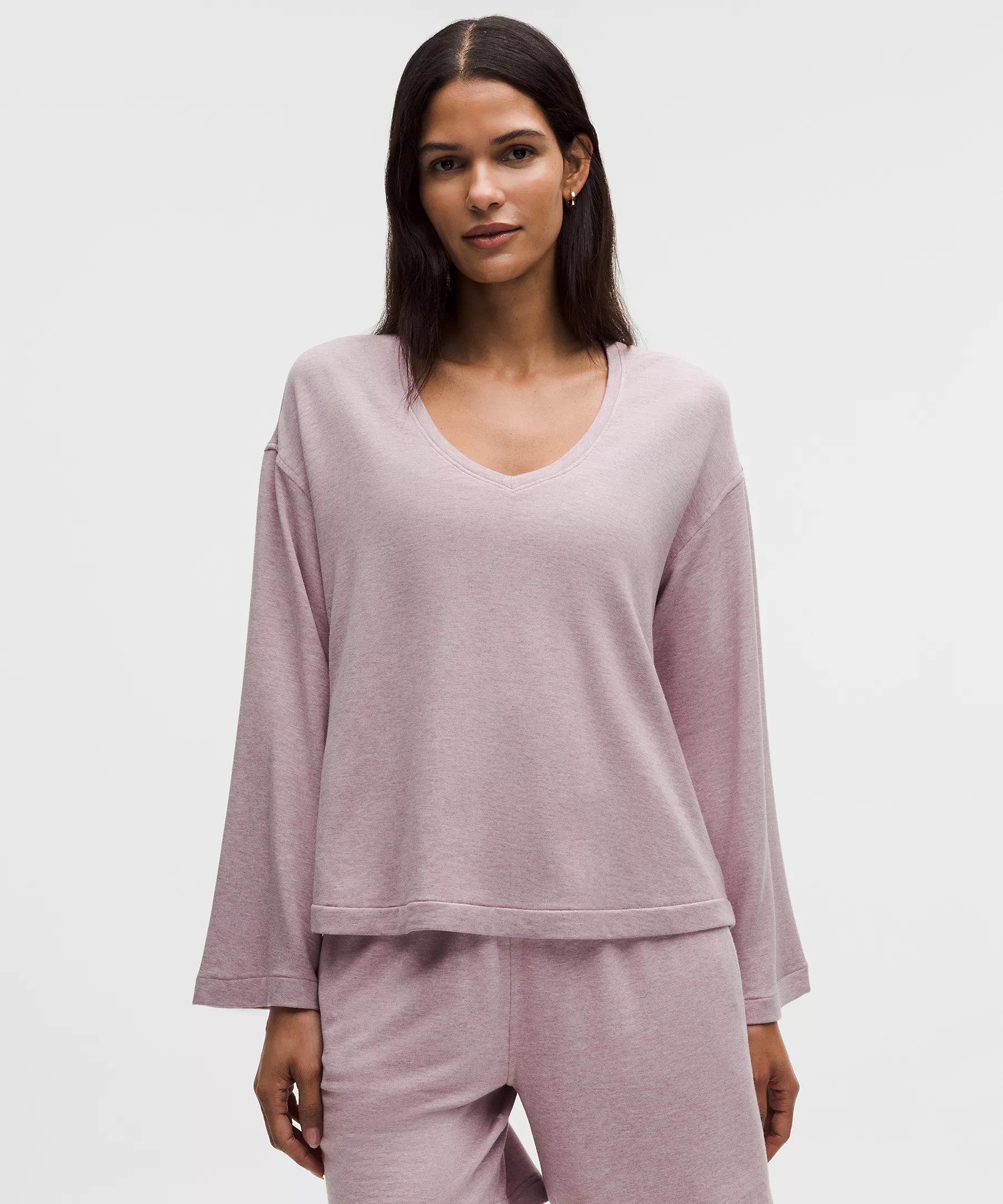 BeCalm V-Neck Bell Sleeve Shirt | Lululemon (US)