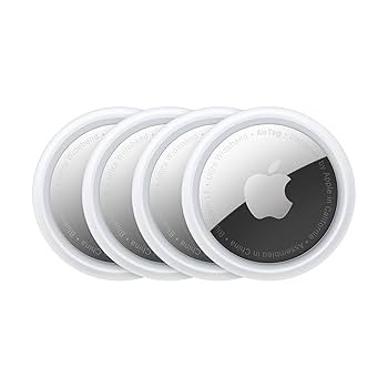 Apple AirTag 4 Pack. Keep Track of and find Your Keys, Wallet, Luggage, Backpack, and More. Simpl... | Amazon (US)