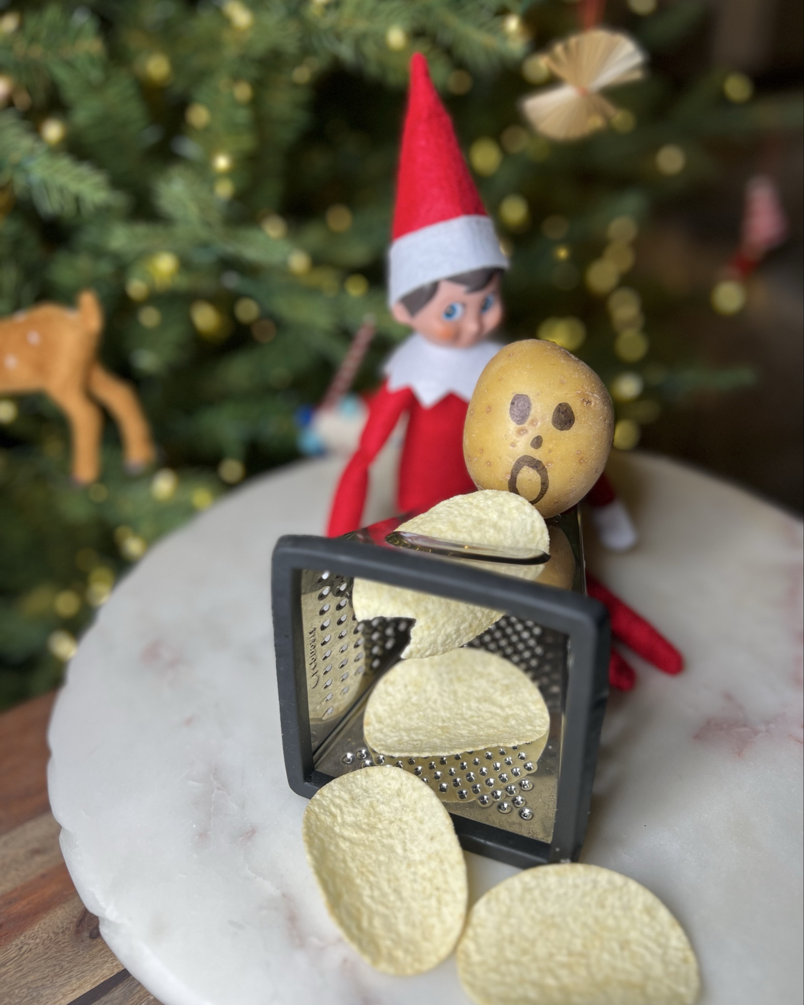 Some Elf on the shelf ideas so far. We’re having fun for sure! 

#LTKmomlife #LTKKids #LTKHoliday