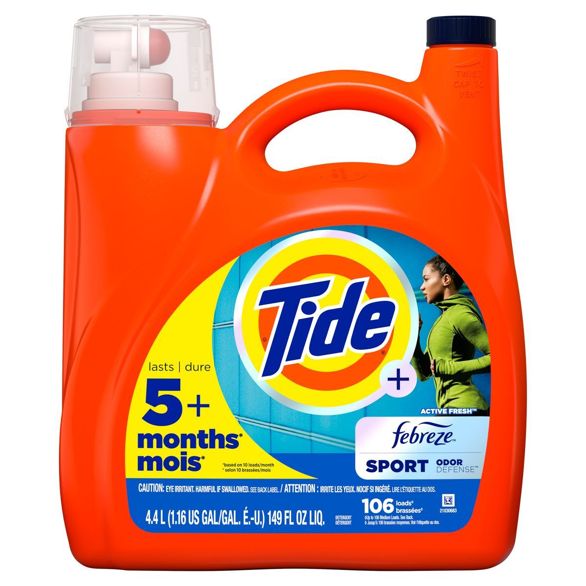 Tide Plus Febreze Sport Active Fresh High Efficiency Liquid Laundry Detergent Soap | Target