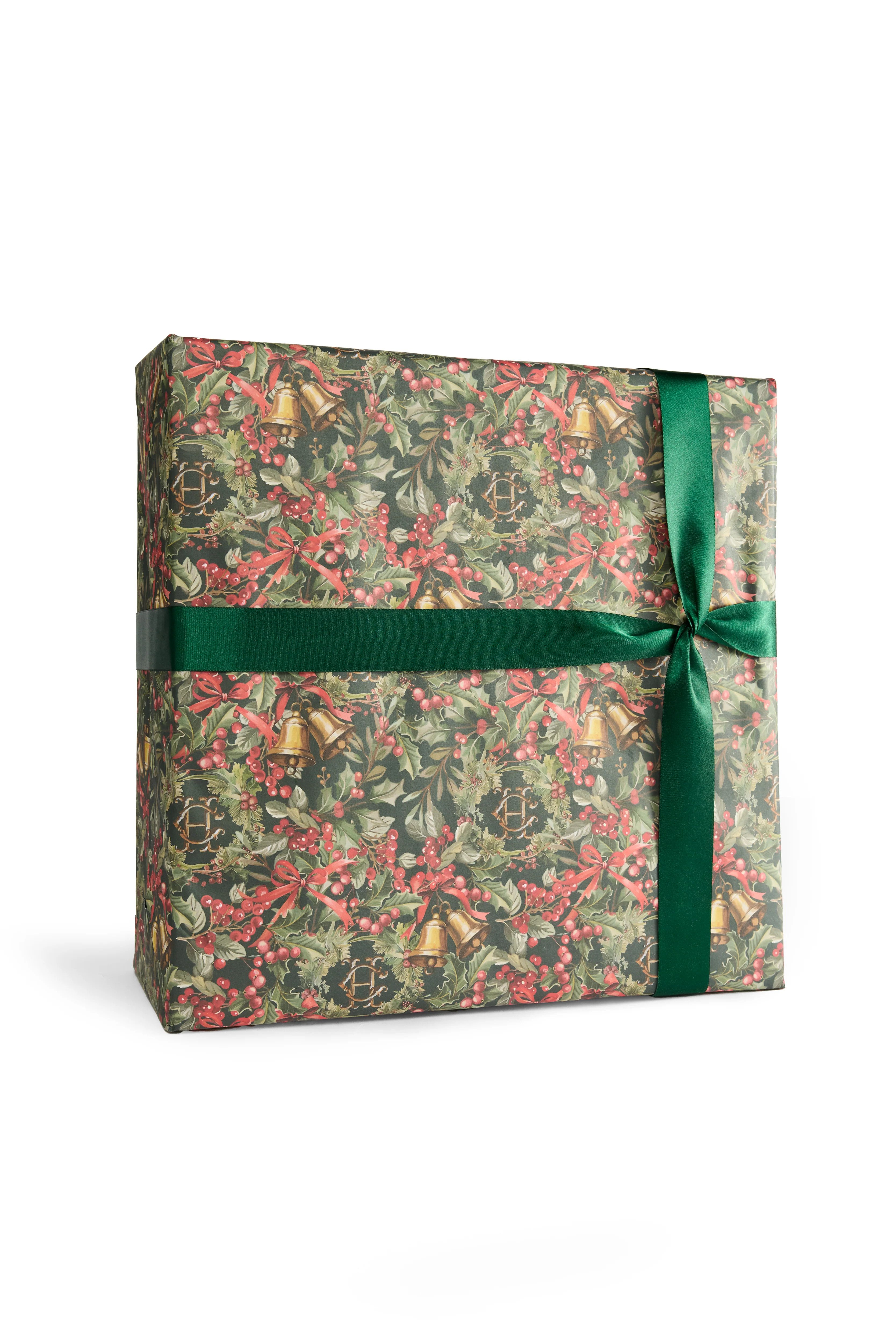 HC Wrapping Paper (Christmas Floral) | Holland Cooper