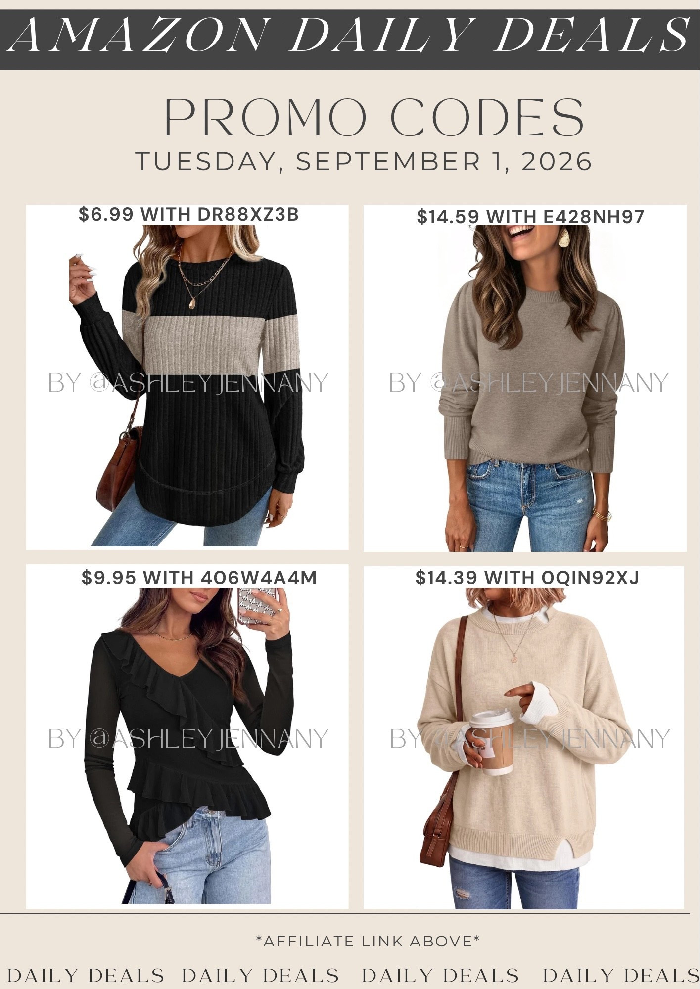 Amazon deals

#LTKMidsize #LTKSaleAlert #LTKSeasonal