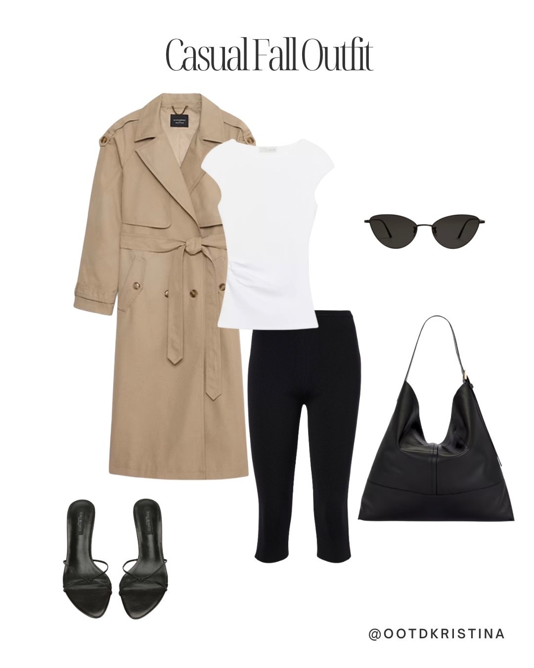Styling a trench coat for fall 
#falloutfit #casualoutfit #trenchcoat #capri #tote #outfitideas #sandals 

#LTKFindsUnder50 #LTKFallSale #LTKFindsUnder100