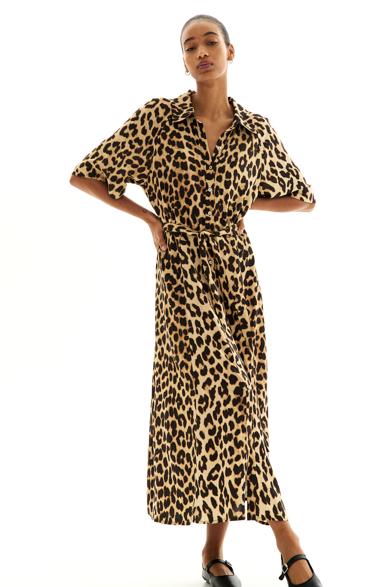 Tie-belt Shirt Dress | H&M (US + CA)