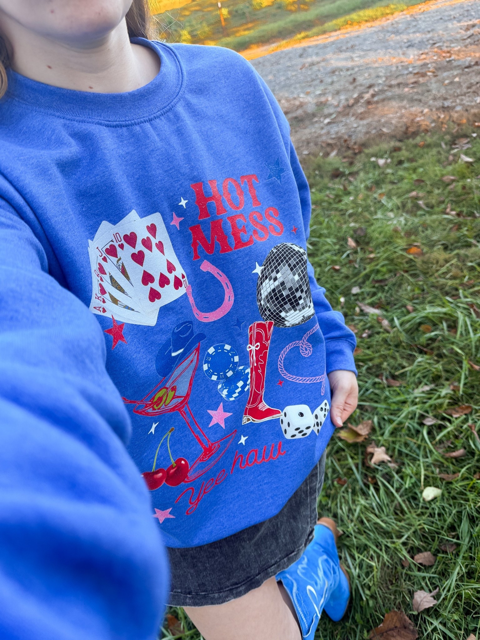 When Krista Horton collabs with Pink Lily, you better believe I’m the first to shop😂 Hot mess sweatshirt and blue cowboy boots 😍💙

#LTKHoliday #LTKGiftGuide #LTKShoeCrush