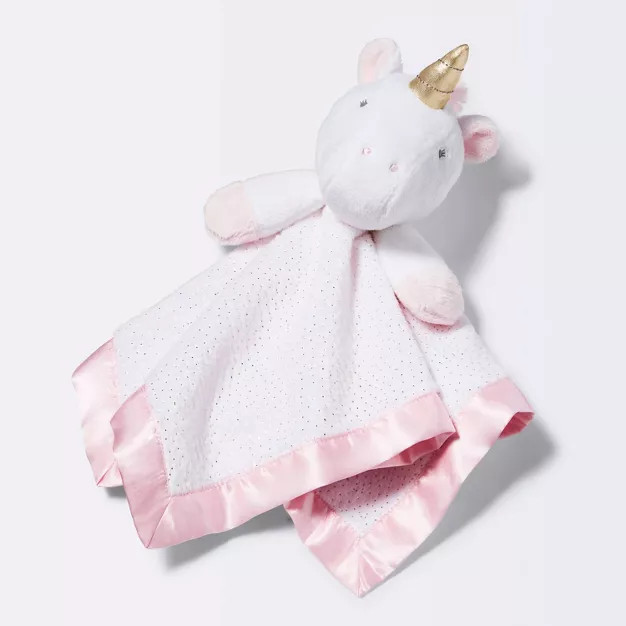 Small Security Blanket Unicorn - Cloud Island™  Light Pink | Target