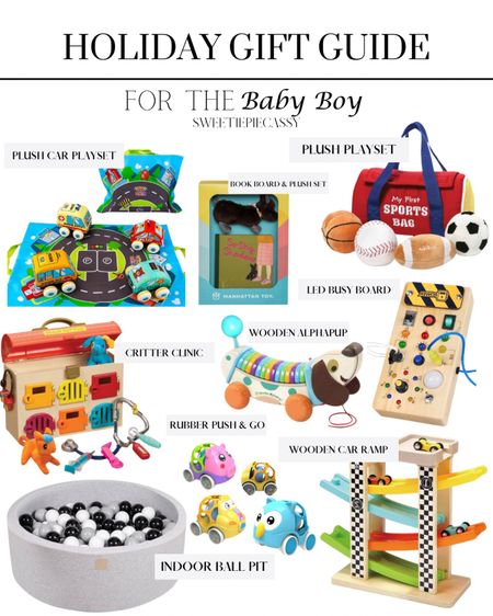 Gift Guide: For The Baby Boy 🎁

Some of my favourite finds for babies & growing kids! From learning toys, interactive playtime, on the go & more! Keep an eye out for more to come, and make sure to check out my ‘GIFT GUIDE’ & ‘KIDS GIFTS’ collections for more of my seasonal favourites!💫

#LTKbaby #LTKfindsunder100 #LTKGiftGuide