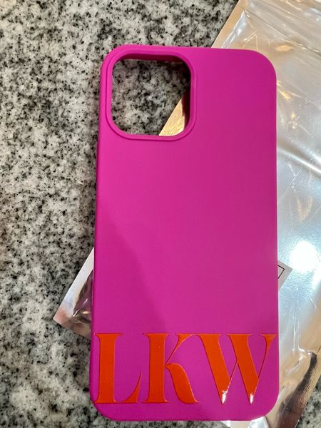 Custom iPhone case. Monogrammed phone case. Monogrammed iPhone case. Minnie & Emma phone case. 

#LTKunder100 #LTKGiftGuide #LTKFind