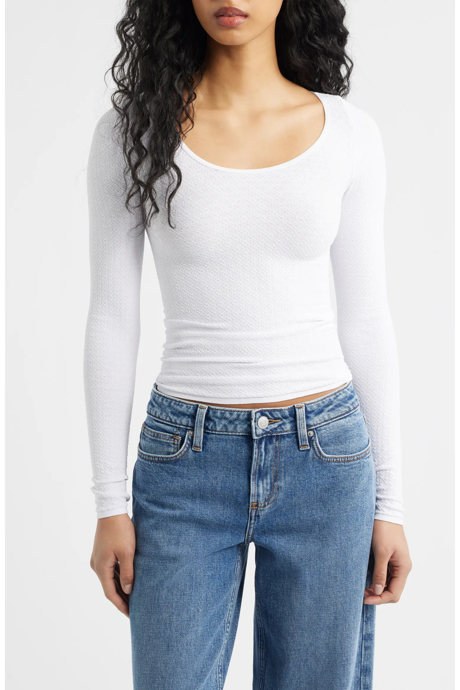 Free People Love Letter Long Sleeve Top (Women) | Nordstrom | Nordstrom
