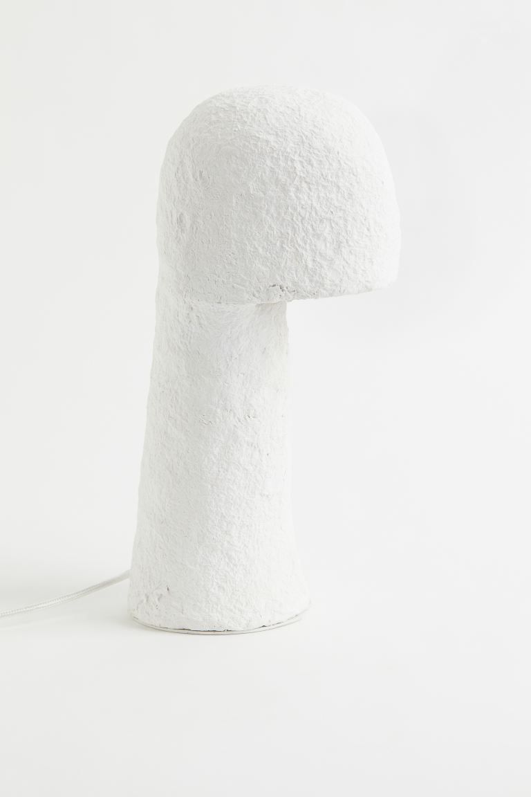 Small papier-maché table lamp - White - Home All | H&M GB | H&M (UK, MY, IN, SG, PH, TW, HK)