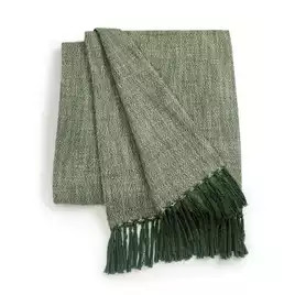 Habitat Recycled Throw - Green - 125x150cm | Habitat UK