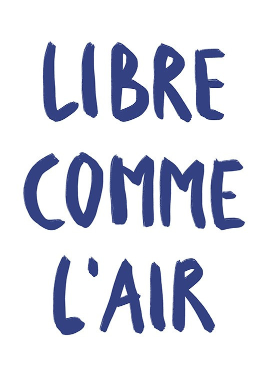 Typography posters | Desenio