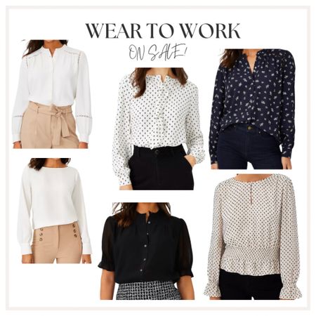 Work blouses and tops on sale!

#LTKworkwear #LTKFind #LTKSale