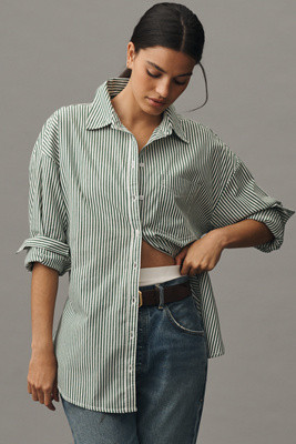 The Bennet Buttondown Shirt by Maeve | Anthropologie (US)