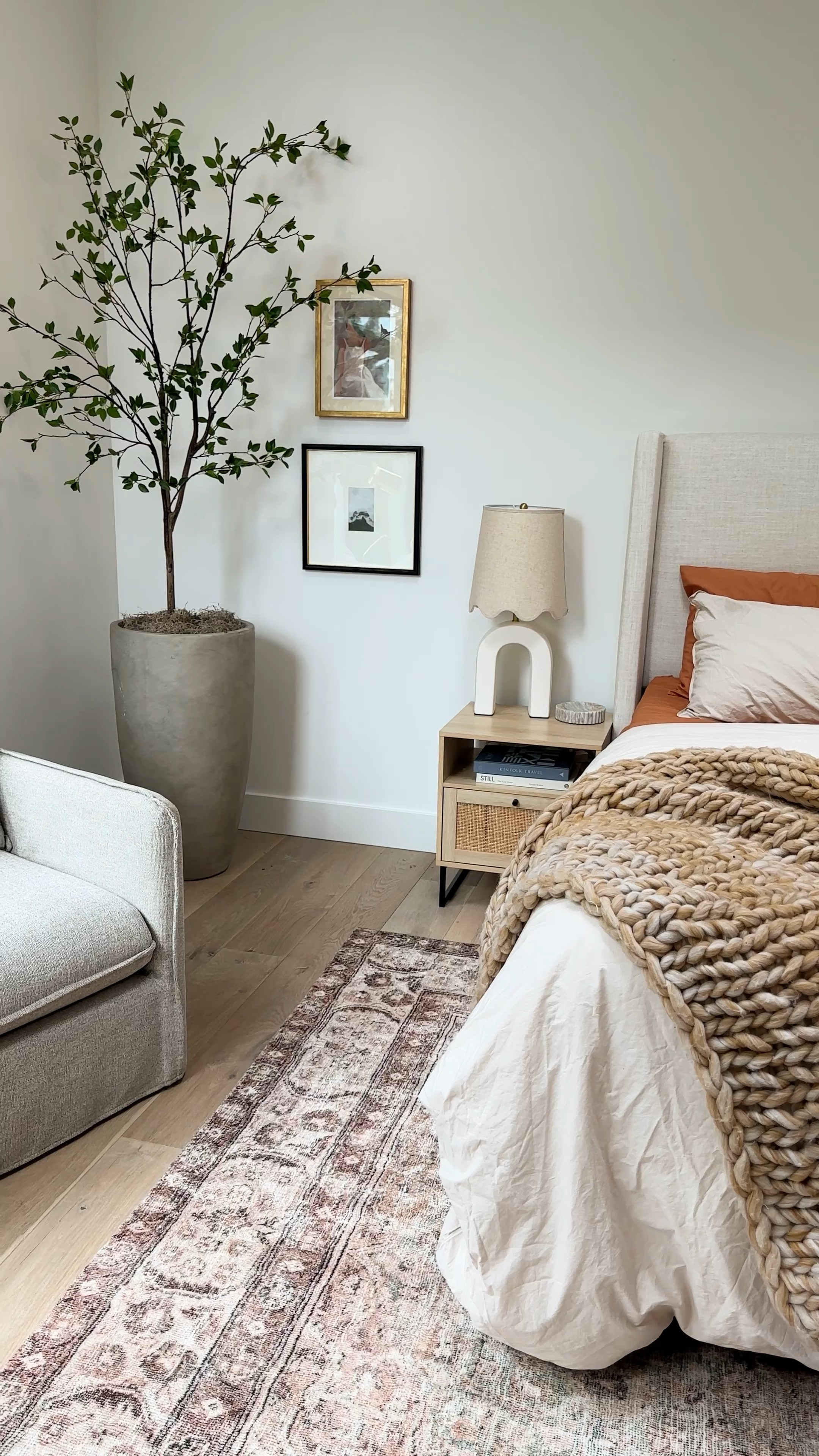 Bedroom rug - 8x10 super soft

Tilly vs Hanson bedframe. They are the same!

Faux plant + faux concrete planter 

#LTKsalealert #LTKstyletip #LTKhome