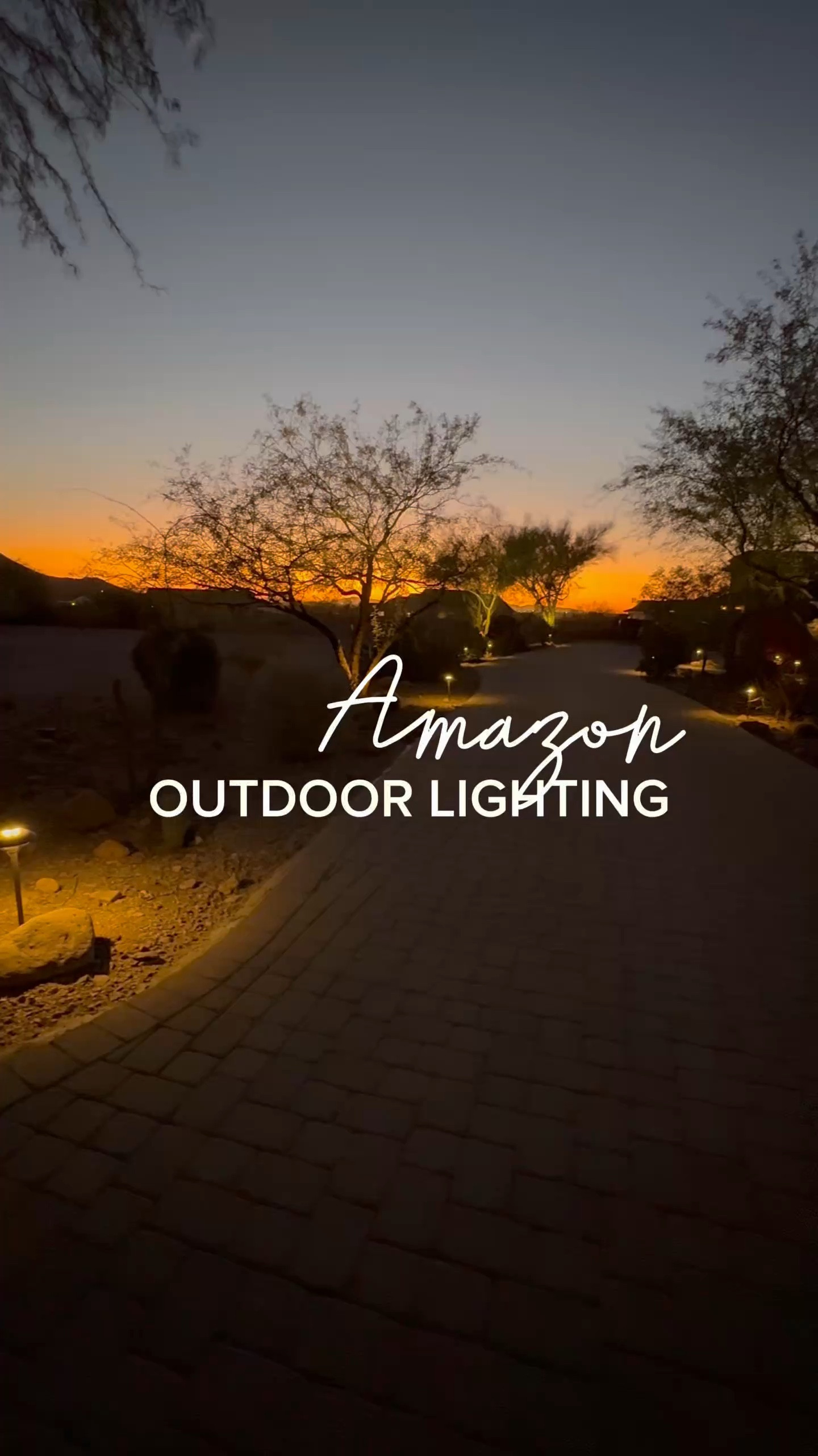 Bringing warmth and charm to my outdoor space with these stunning Amazon lighting finds! 🤩🔆

Amazon Lighting 
Driveway
Interior Design 
Driveway Inspo

#drivewayinspo #founditonamazon #driveway #interiordesign #lighting #outdoorlighting #amazonhome 

#LTKHome #LTKFindsUnder50 #LTKFindsUnder100