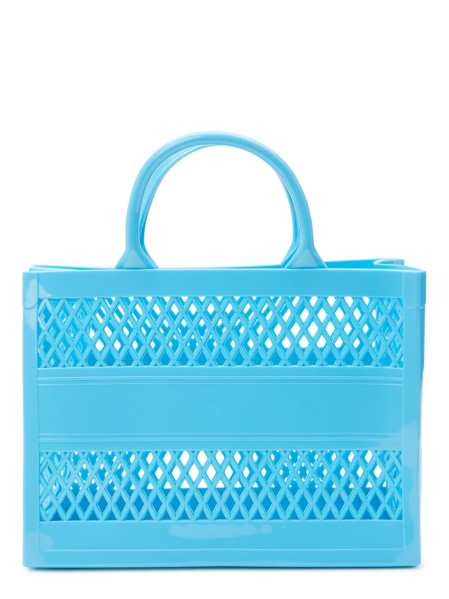 No Boundaries Women's Jelly Beach Tote Handbag | Walmart (US)
