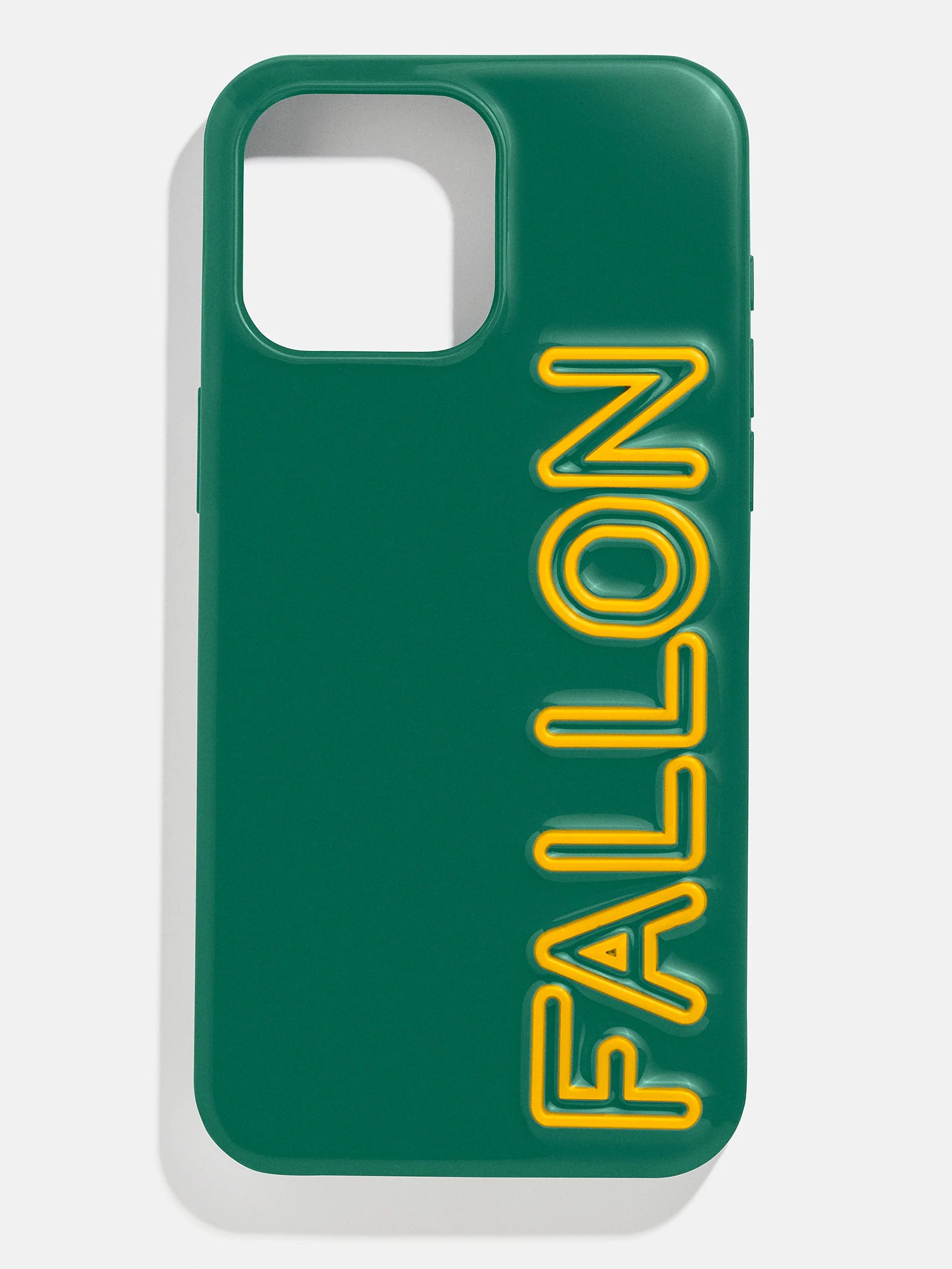Fine Line Custom Phone Case - Green/Yellow | BaubleBar