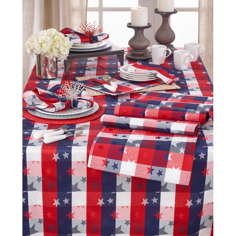 Seales Cotton Plaid Square Napkin | Wayfair North America