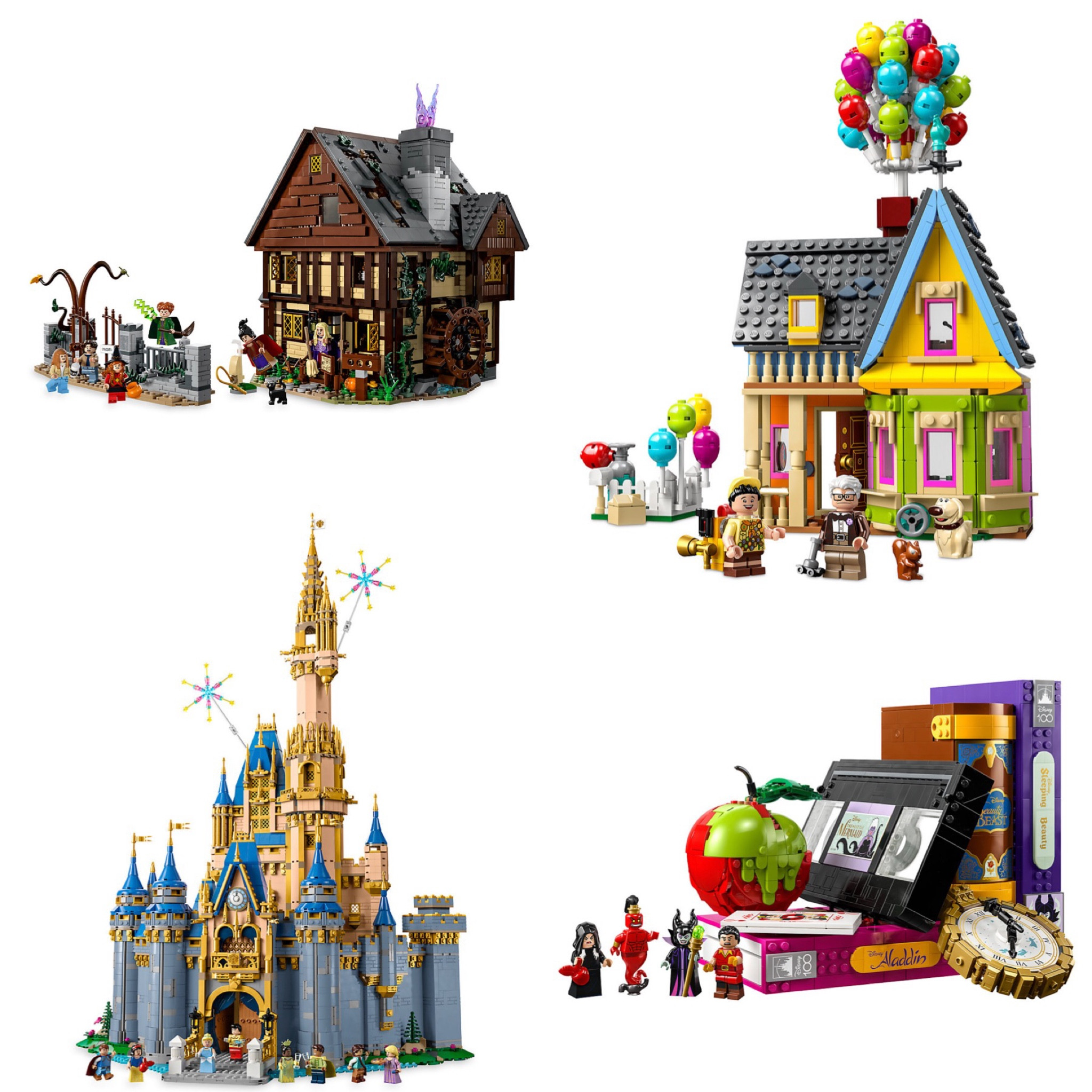 43227 Disney sold Villain Icons (Assembled)