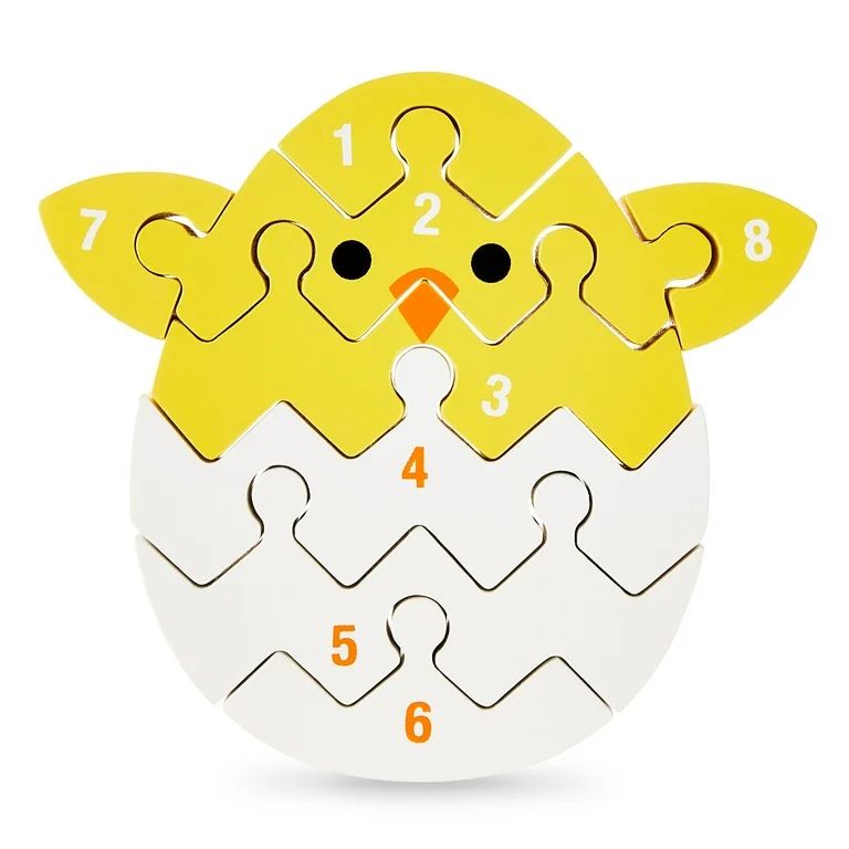 Easter Chick Puzzle, 8 Wood Pieces, by Way To Celebrate | Walmart (US)