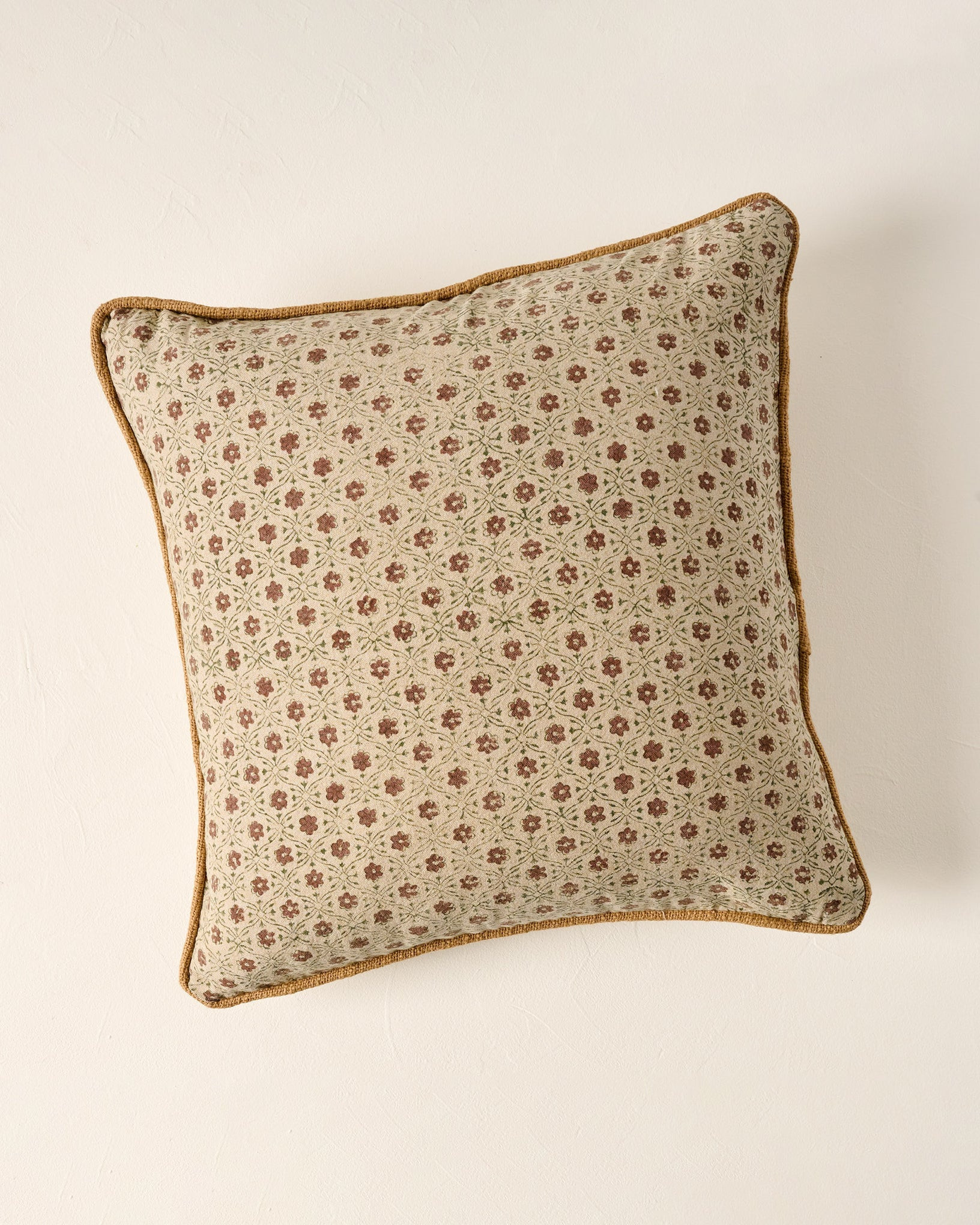 Thea Clay Block Print Pillow | Magnolia