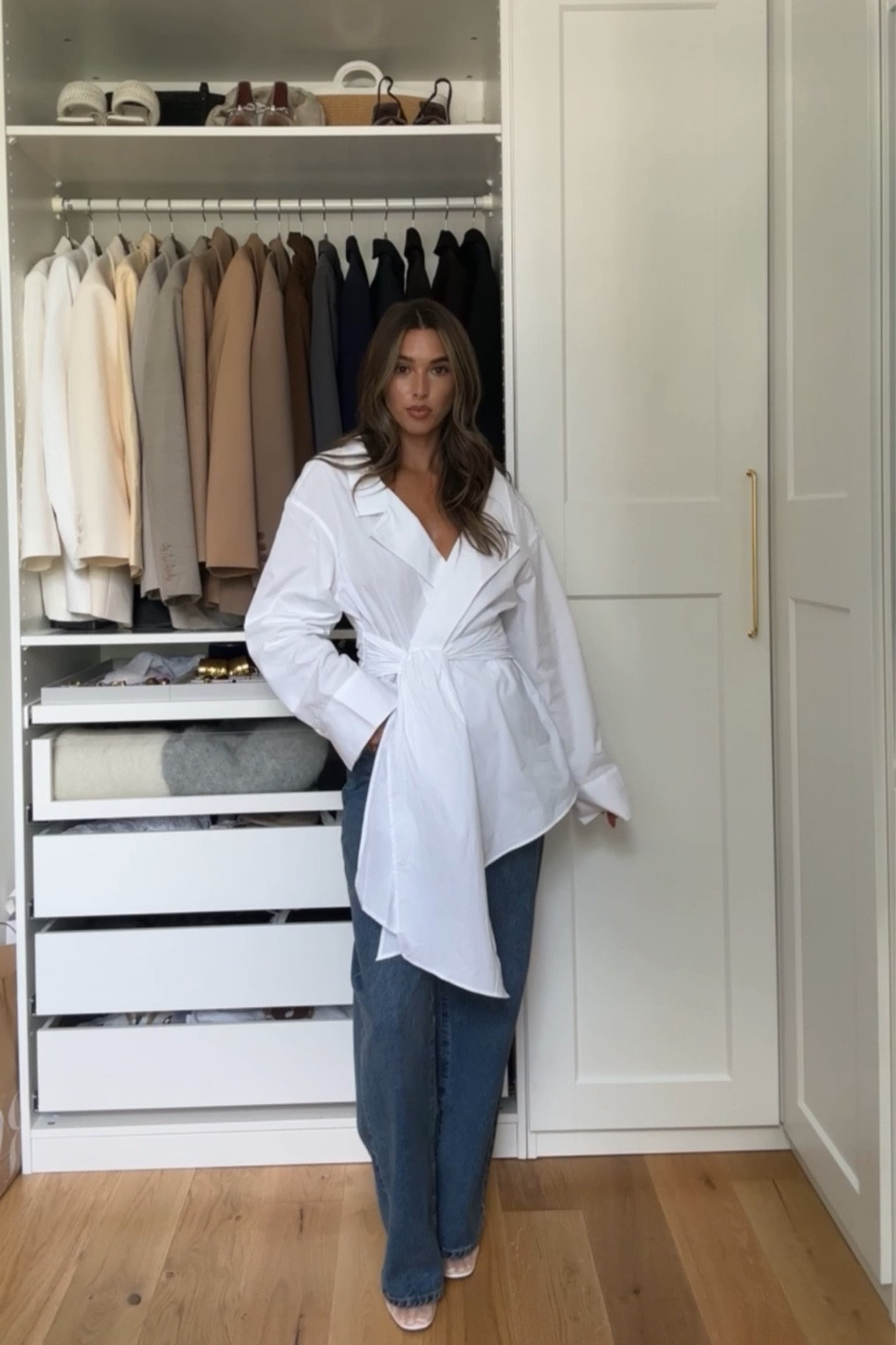 styling h&m new in - outfit 1 🤍 obsessed with this shirt! 

#LTKuk #LTKstyletip #LTKsummer