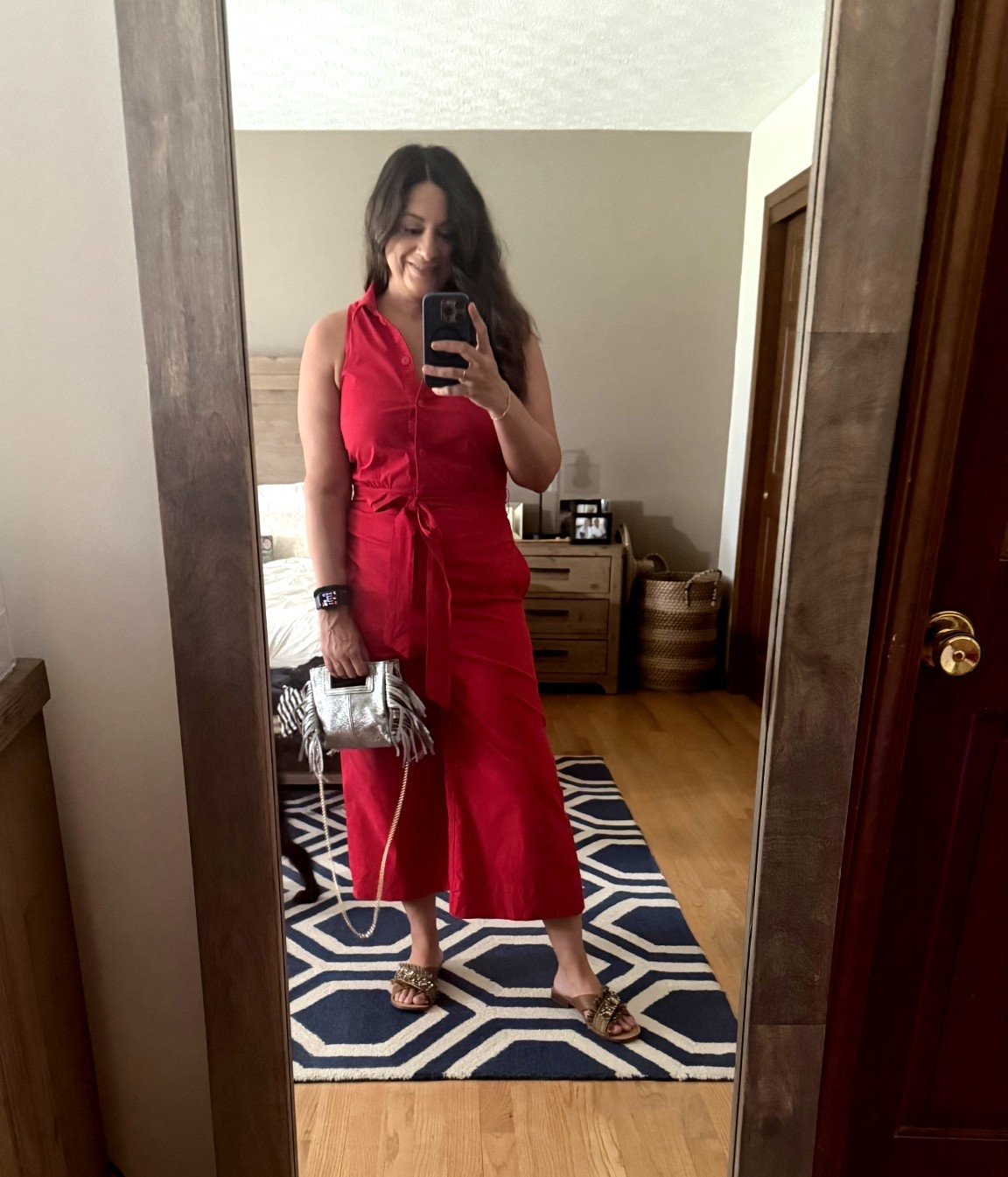 They say red is my color and I found out it’s actually everyone’s color. Wore this Maeve jumpsuit to a friend’s birthday dinner. 

#LTKStyleTip #LTKMidsize #LTKOver40