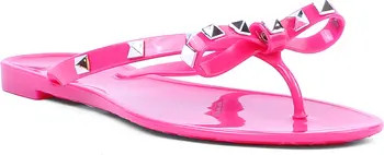 Solar Studded Bow Flip-Flop Sandal | Nordstrom Rack