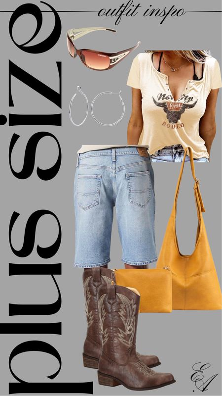 Nashville outfit inspo 🤠🍺

Nashville outfit, country concert outfit, summer outfit, jeans, cowboy boots, western outfit 

#LTKplussize #LTKstyletip #LTKFestival