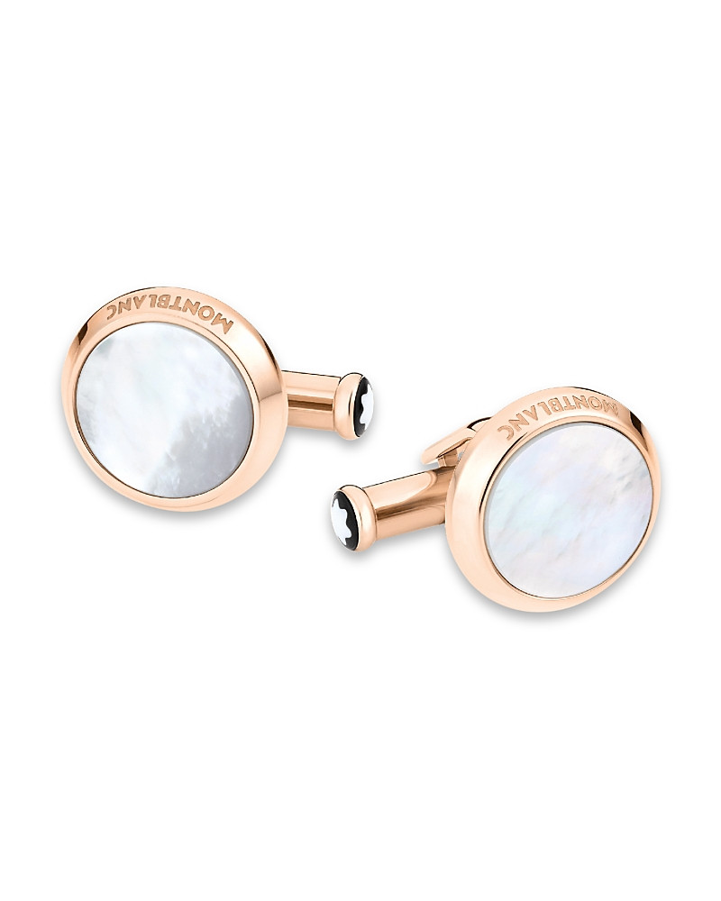 Montblanc Mother-of-Pearl Cufflinks | Bloomingdale's (US)