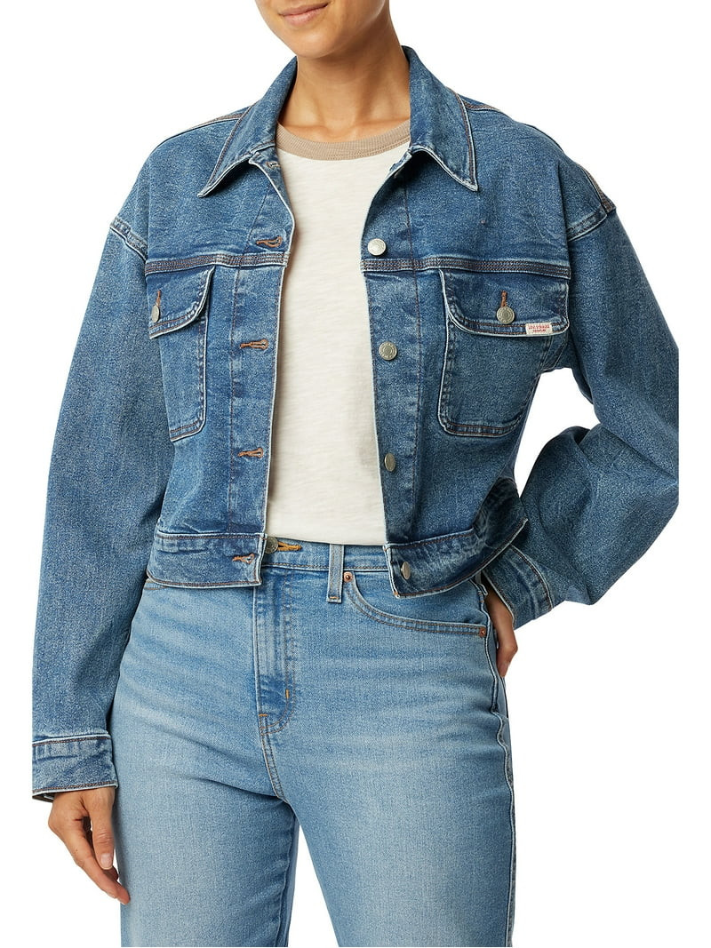 Levi Strauss Signature Women's Relaxed Trucker Jacket, Sizes XS-XL | Walmart (US)