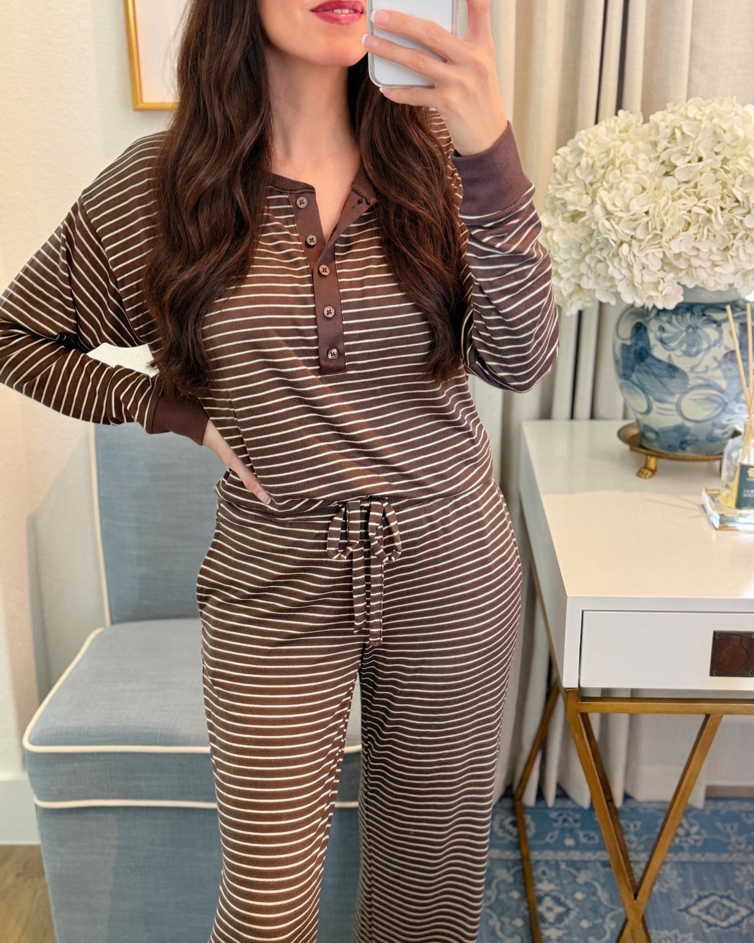 Cute and affordable lounge sets 🤎 brown pajamas loungewear Walmart fall pjs

#LTKdayinmylife #LTKootd #LTKgrwm