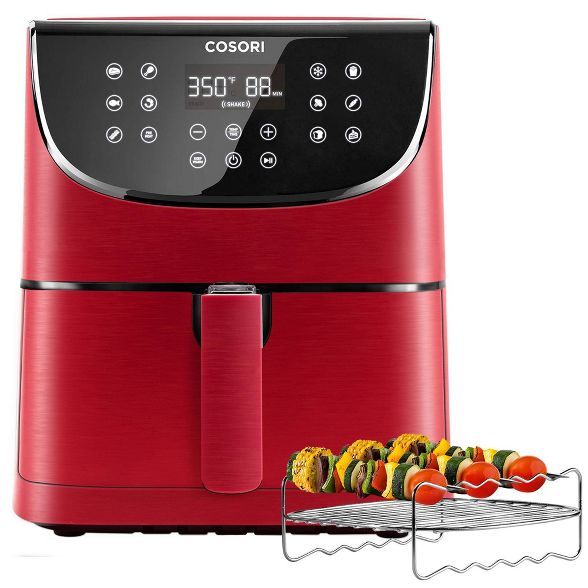 Cosori Pro XL 5.8qt Air Fryer with Skewer Rack Set | Target