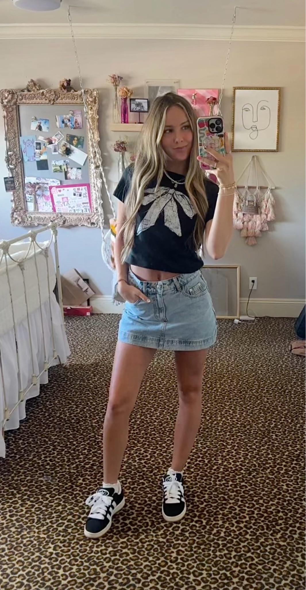 Size S in top, 4 in skort