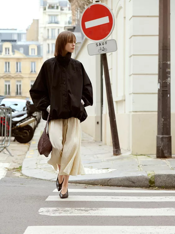 Cotton blend puff parka | Zara US