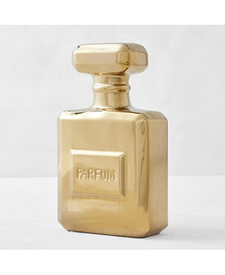 Parfum Bottle Ceramic Coin Bank Chic Decor | Macy's