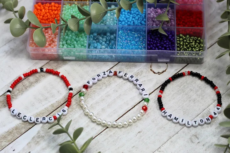 Ferrari F1 Team Bracelets | Formula 1 Friendship Bracelets - Etsy | Etsy (US)