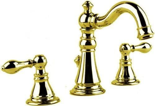 Derengge F-8303-PB Gold Finish 8 Inch Widespread Two-Handle Bathroom Faucet with Brass Pop up Dra... | Amazon (US)