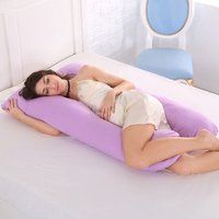 Pregnancy Pillow U Shaped Maternity Pillow with Washable Cotton Cover for Side Sleeping and Back Pai | ManoMano UK