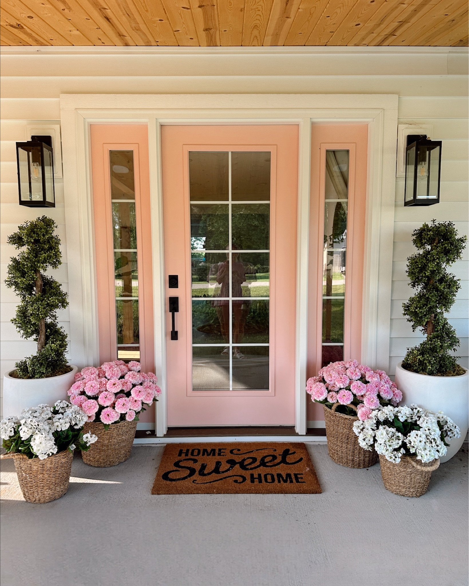 I'm loving all the pink things this year including our front door! And faux plants so we can have them forever and not worry about watering them ✨🩷


Amazon finds, front porch decor, topiary trees, planters, doormat, front door, seagrass baskets, Home Depot, outdoor furniture, patio decor, summer dress, nursery, sandals, faux flowers, gym clothes, sneaker, boho home decor, wall decor, skin care routine, family pictures, light fixtures, grandin road, wedding guest dress#LTKFind

#LTKstyletip #LTKhome