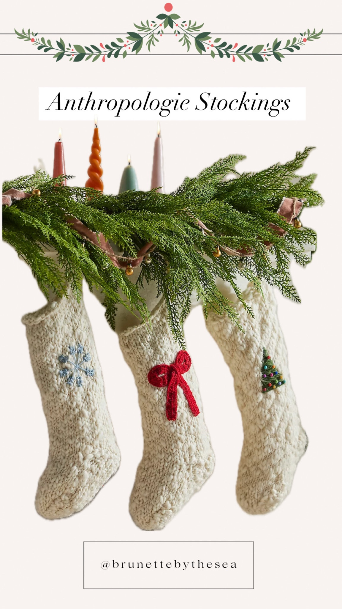 All of these stockings at Anthropologie are SO BEAUTIFUL! Perfect for a gift or holiday decor! #christmas #christmasdecor #stockings 

#LTKSeasonal #LTKHoliday #LTKGiftGuide