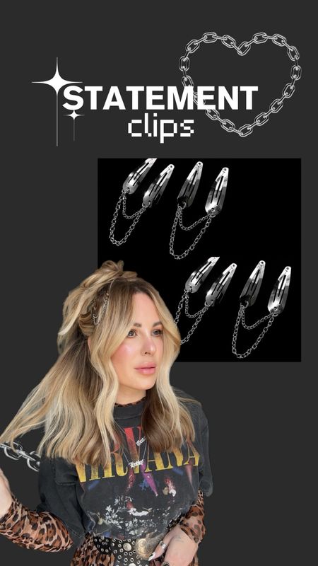 Cute little statement clips from my last hair tutorial 🔗

#LTKstyletip #LTKFestival