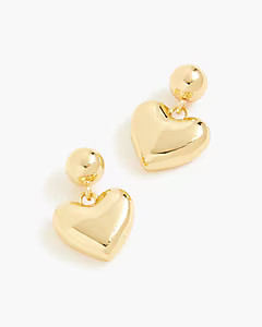 Heart statement earrings | J.Crew Factory