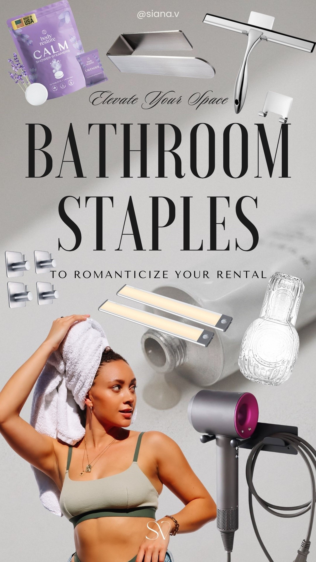 Rental friendly must haves to elevate your bathroom in a functional way!

#LTKFindsUnder50 #LTKHome