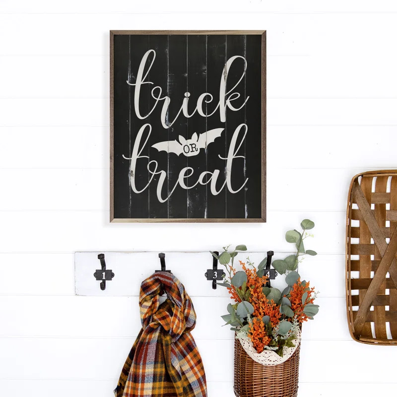 The Holiday Aisle® " Trick Or Treat Bats " | Wayfair | Wayfair North America