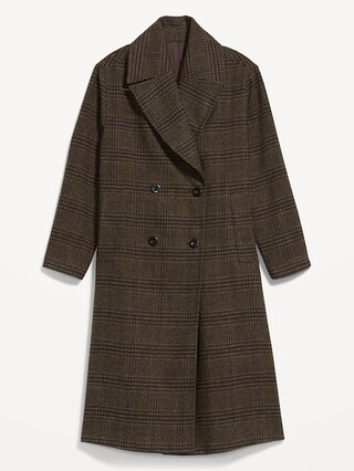Oversized Full-Length Overcoat | Old Navy (US)