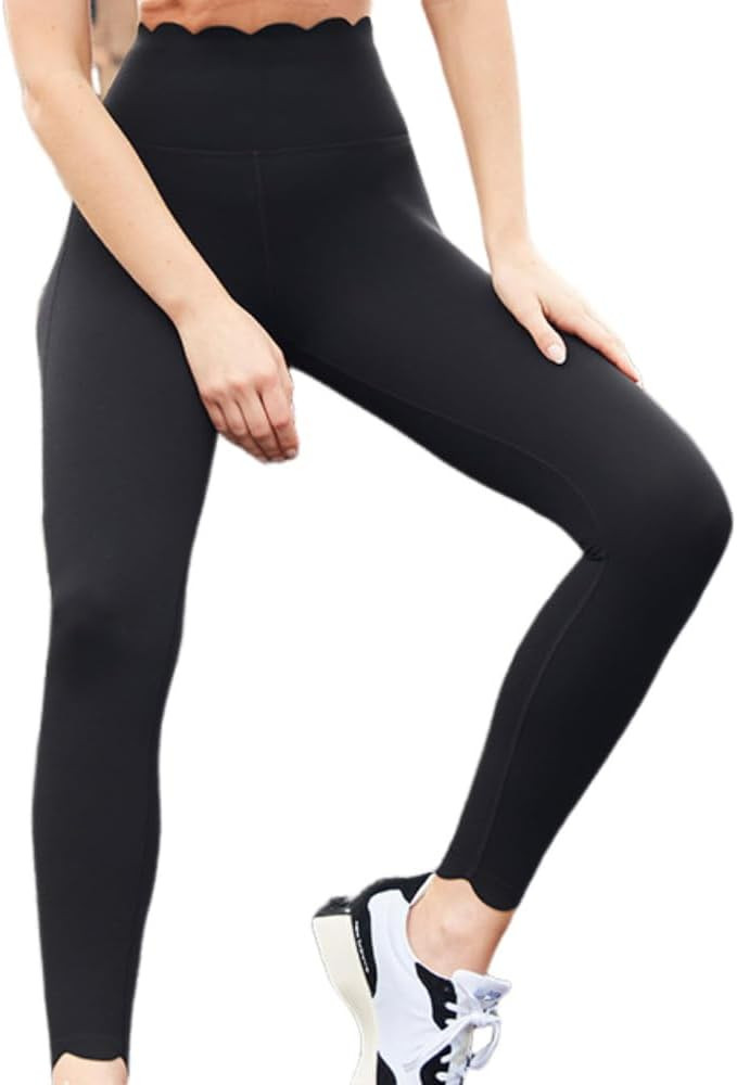 Womens Workout Sets Tank Top Matching High Waist Pants Gym Yoga Jogger Wave Pattern Outfits Work ... | Amazon (US)