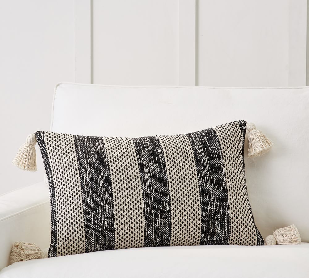 Edison Lumbar Pillow Cover | Pottery Barn (US)